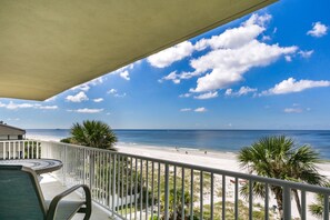 Looking southward down beach