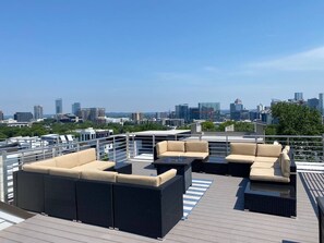 Spend your evenings lounging on the top level patio, with breathtaking views of the Nashville skyline.