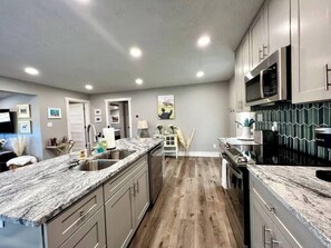 Open floorplan kitchen