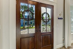 Front entrance