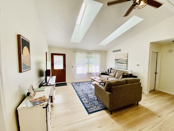 Large living room with open floor plan! 