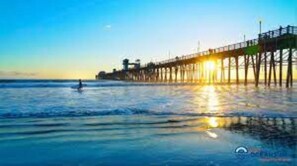 Oceanside Pier is only 15 minutes away.
