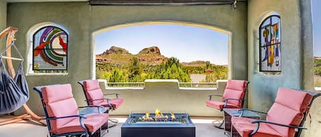 Relax by the Fire Pit and Soak in the Views