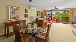 Nihi Kai Villas at Poipu #501 - Dining & Living Room - Parrish Kauai