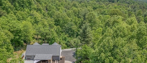 Your Secluded Mountain Getaway with Hot Tub, Game room, and Impeccable Views