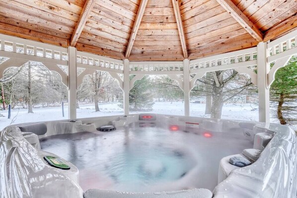 Bubbelpool inomhus
