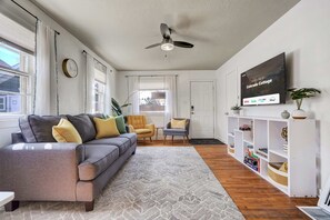 Brew a fresh cup of coffee and enjoy a good book wherever feels best in the spacious living room!
