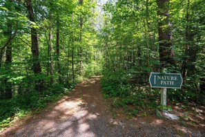 Take a short hike on the Nature Trail right outside the cabin