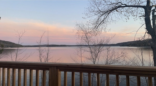 View from the cottage porch 