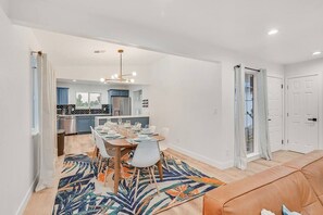 Dining seating for 8