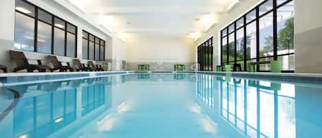 Enjoy the excellent on-site amenities including the beautiful indoor pool!