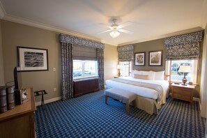 Drift to sleep in a comfortable bed after a wonderful day outside.
