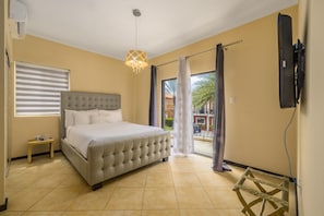 Master Bedroom with Private Balcony