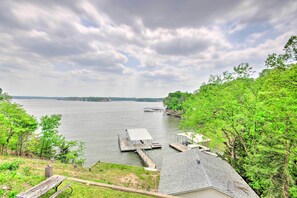 House Exterior | Private Boat Dock & Slip | Lake Views