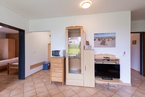 Wohnzimmer mit TV