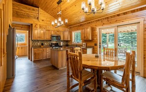 Gather in the dining room