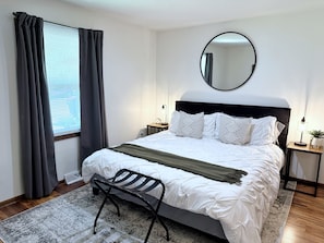 Spacious Master Bedroom featuring King Bed
