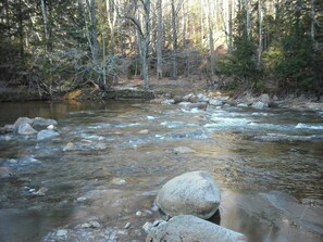 The rush of the water!