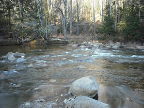 The rush of the water!