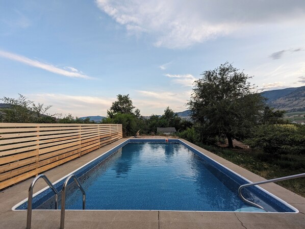 Outdoor Pool located on the back of the property