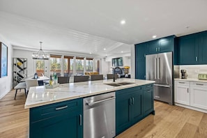 Open space living plan with plenty of space to entertain and be together.