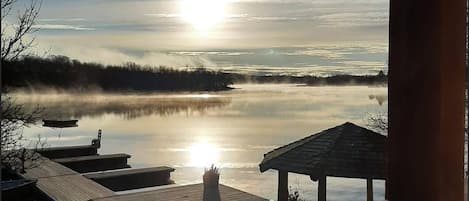 Vue depuis l’hébergement