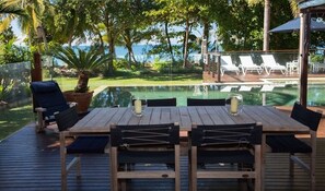 The Beach Cottage Outdoor dining view
