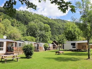 Propriété, Maison, Domicile, Paysage Naturel, Immobilier, Arbre, Bâtiment, Chalet, Parc D'État, Paysage