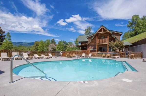 Enjoy the community pool Memorial Day through Labor Day.