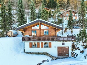 Schnee, Gebäude, Fenster, Baum, Haus, Steigung, Einfrieren, Lärche, Hütte, Holz