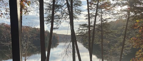 Blick von der Unterkunft