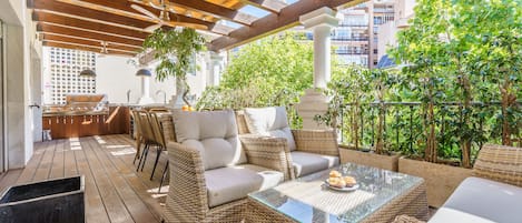 Verbluffend duplex penthouse in het centrum van Marbella