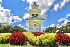 Situated in PGA Village, home to 3 championship golf courses and beautiful grounds to walk, bike or drive.