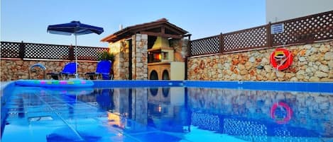 Garden, Outdoor, Pool, Summer