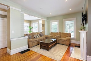 Open concept living room