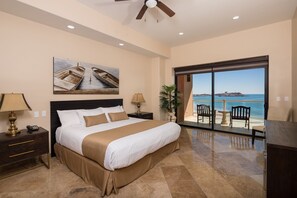 Stunning Master Bedroom With Patio Access