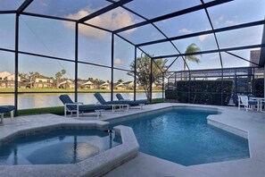 Stunning lake view with Al Fresco dining