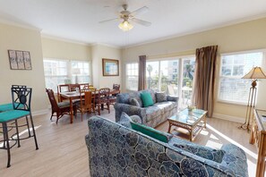 Spacious Living Areas with New Flooring