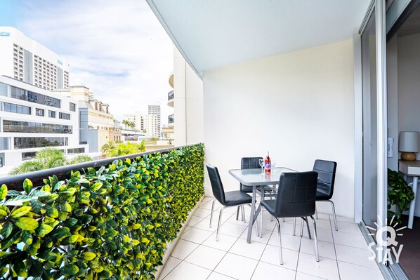Enjoy the fresh breeze from the balcony 💎