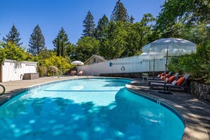 Large pool is great for larger groups
