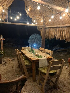 Outdoor dining