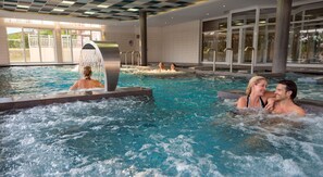 Fancy a swim? Take a dip in the indoor pool.