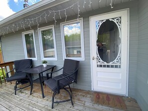 Private entry to the “Suite”.
