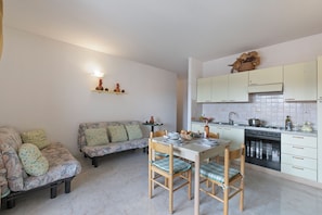 Living and dining room