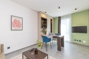Living and dining room