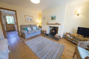 sitting room in Yewdale Cottage in Coniston