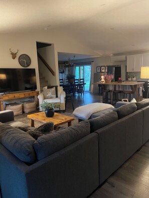 Family room main floor.