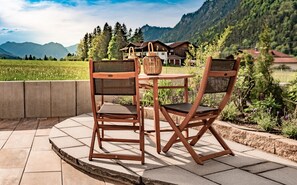 Chalet Auszeit ****S  - Blick von der eigenen Terrasse