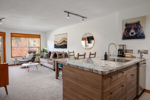 Dining/Kitchen - The ideal place to cook and dine before or after a day on the mountain