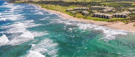 Kauai Beach Villas Aerial